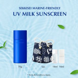 Sekkisei Clear Wellness UV Milk Set