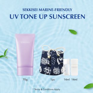 Sekkisei Clear Wellness UV Tone Up Set